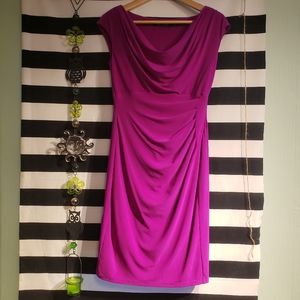 PINK RALPH LAUREN MIDI DRESS